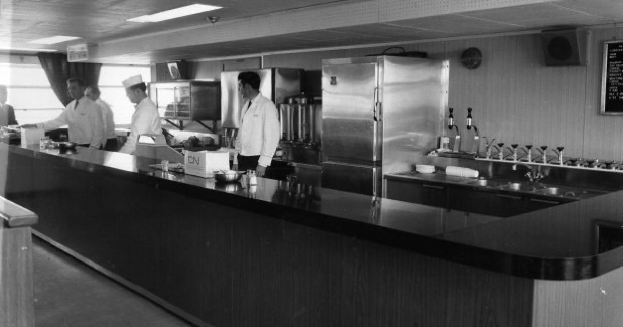 bar area at the vacationland
