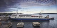 Leif Ericson docked