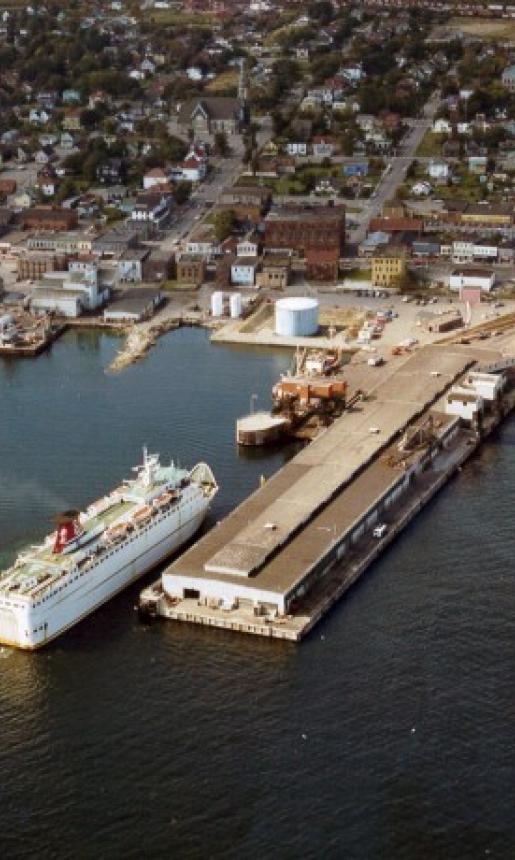 Stena Nordica docking in North Sydney, NS